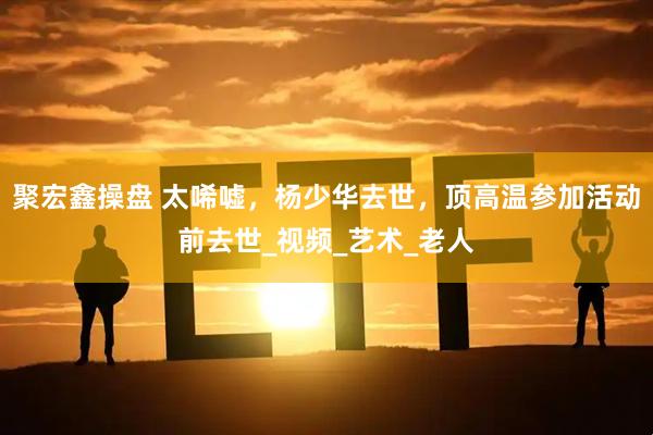 聚宏鑫操盘 太唏嘘，杨少华去世，顶高温参加活动前去世_视频_艺术_老人