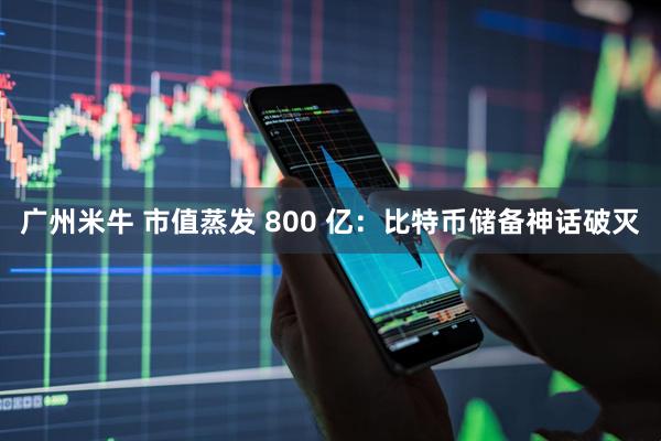 广州米牛 市值蒸发 800 亿:比特币储备神话破灭